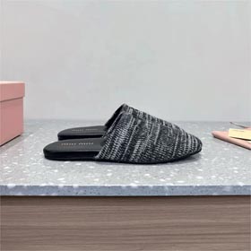 Miu.M Baotou Slippers  