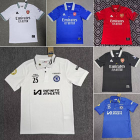 2627 New Style Polo Shirt Fan Version Football Jersey with Embroidery-6076  